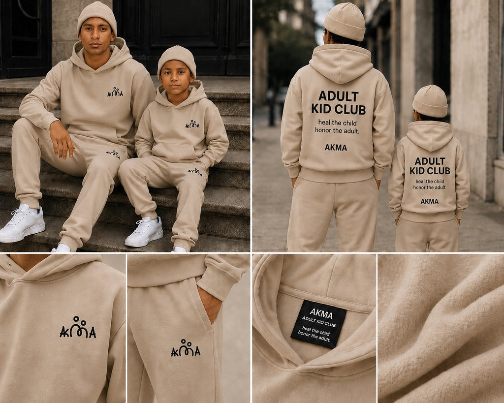 AKMA Family Matching Tracksuit Set — 1 Adult + 1 Child